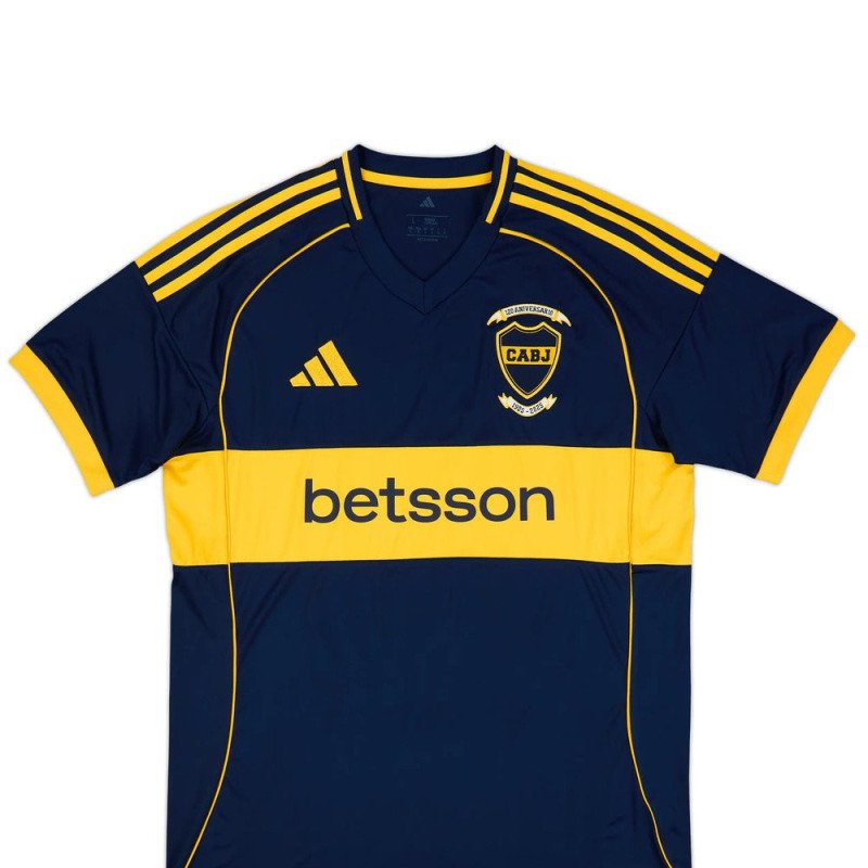 Maillot Boca Juniors 120 ans CAVANI 2025/2026 Domicile - Adidas