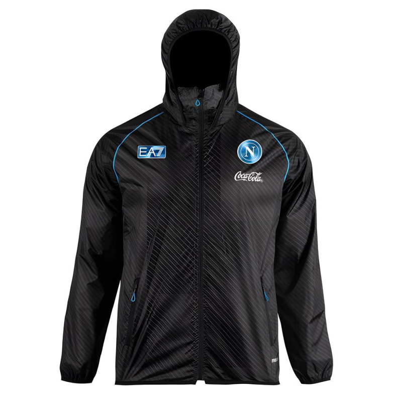  Veste SSC Napoli 2025/2026 Capuche - EA7 Emporio Armani