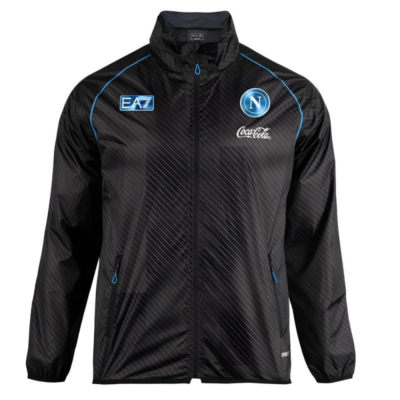  Veste SSC Napoli 2025/2026 Capuche - EA7 Emporio Armani
