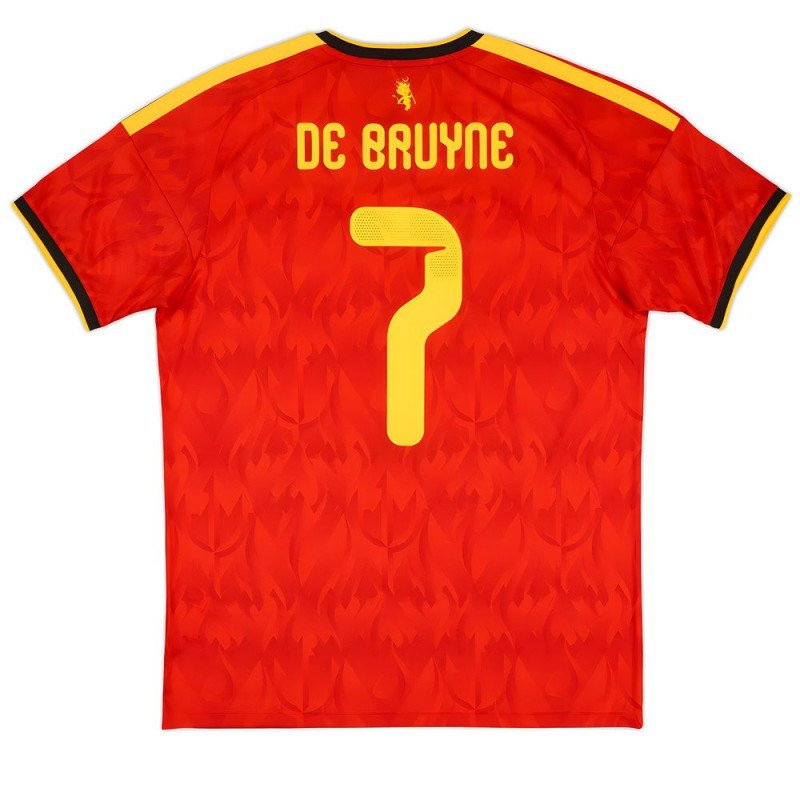  Maillot Belgique De Bruyne COUPE DU MONDE 2026/2027 - Adidas