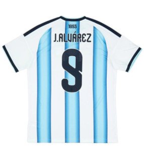 Maillot Argentine Alvarez COUPE DU MONDE 2026/2027 - Adidas