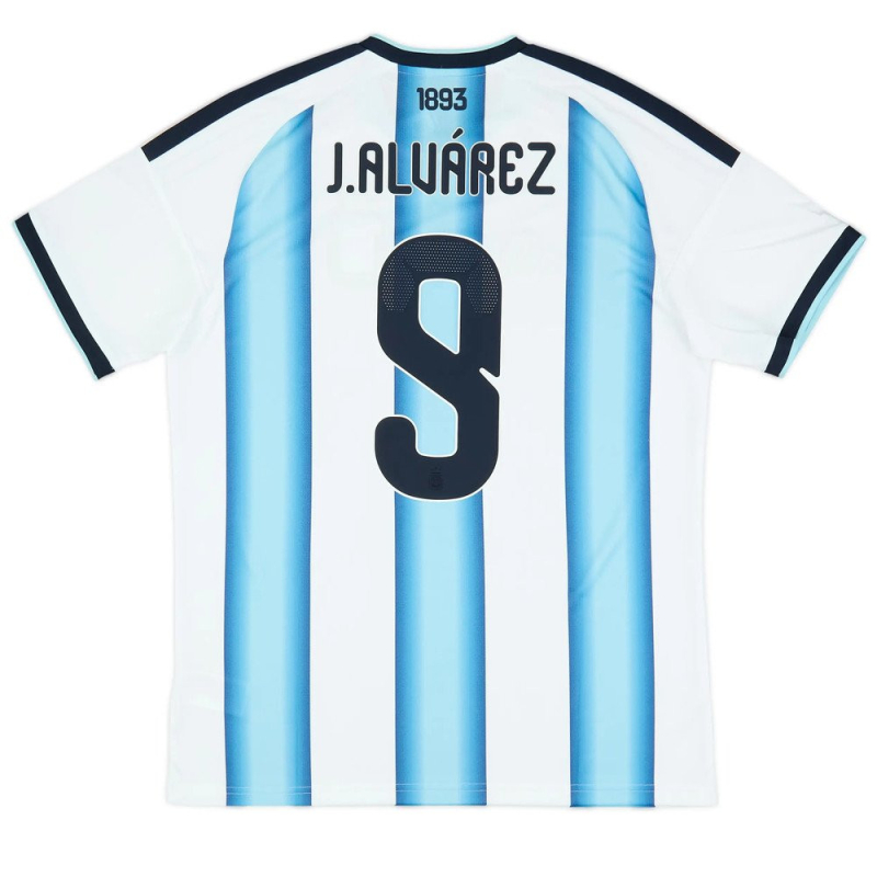  Maillot Argentine Alvarez COUPE DU MONDE 2026/2027 - Adidas