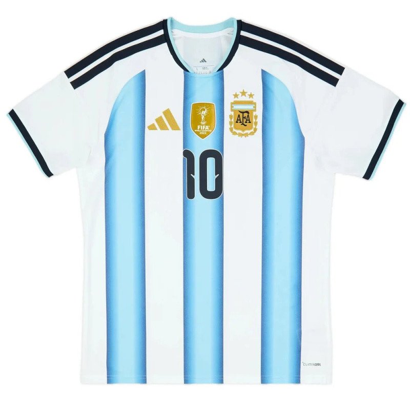 Maillot Argentine Enfant Messi COUPE DU MONDE 2026/2027 - Adidas