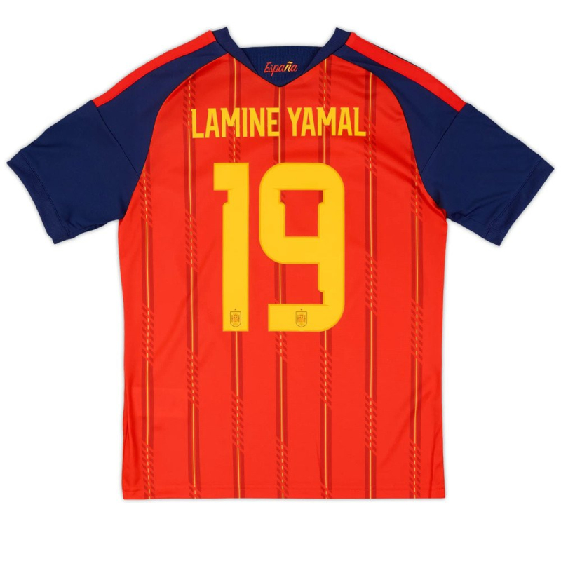  Maillot Espagne Lamine Yamal COUPE DU MONDE 2026/2027 - Adidas