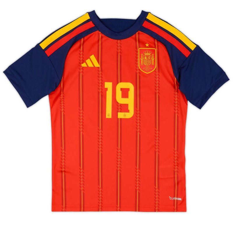Maillot Espagne Lamine Yamal COUPE DU MONDE 2026/2027 - Adidas