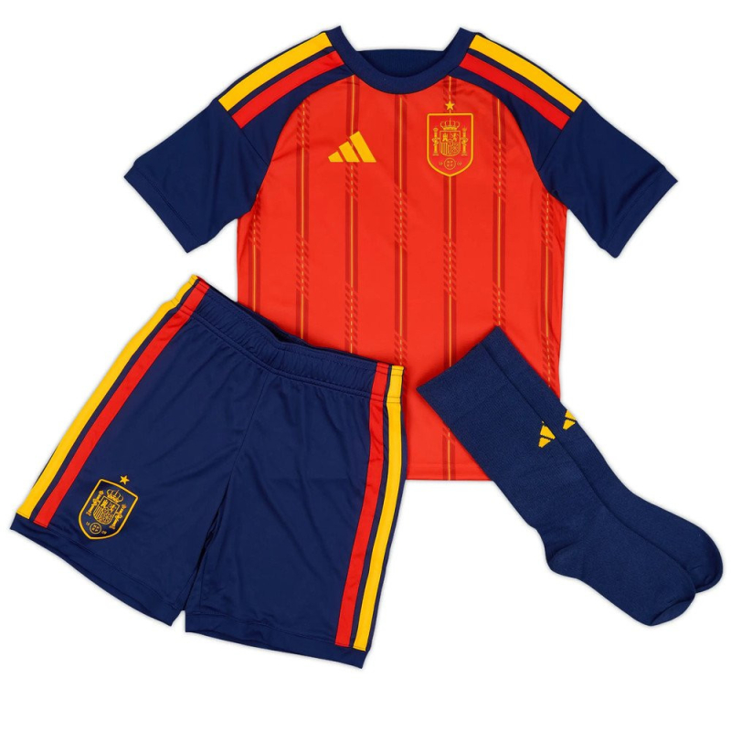  Ensemble Maillot Short Chaussettes Espagne Enfant 2026/2027 - Adidas