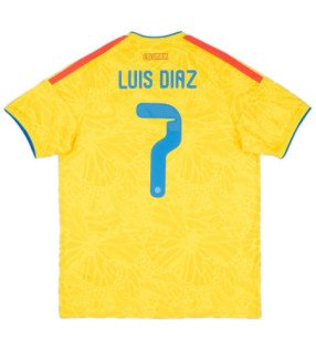  Maillot Colombie Enfant Luis Diaz COUPE DU MONDE 2026/2027 - Adidas