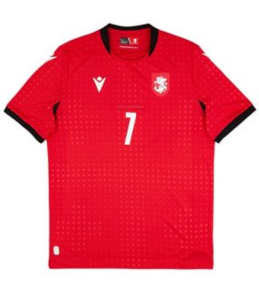Maillot Géorgie Kvaratskhelia 2025/2026 Third - Macron