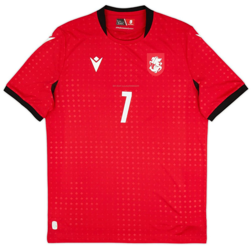 Maillot Géorgie Kvaratskhelia 2025/2026 Third - Macron