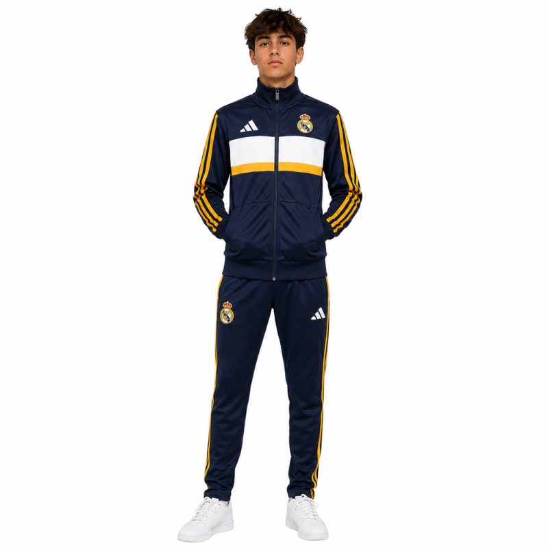  Survêtement Real Madrid Enfant 2026/2027 - Adidas