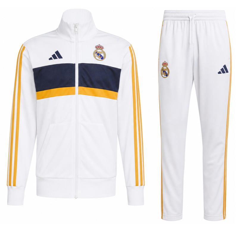  Survêtement Real Madrid Enfant 2026/2027 - Adidas