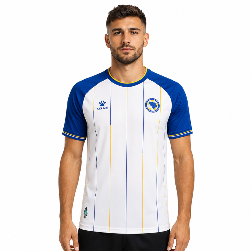  Maillot Bosnie-Herzégovine COUPE DU MONDE 2026/2027 - Kelme